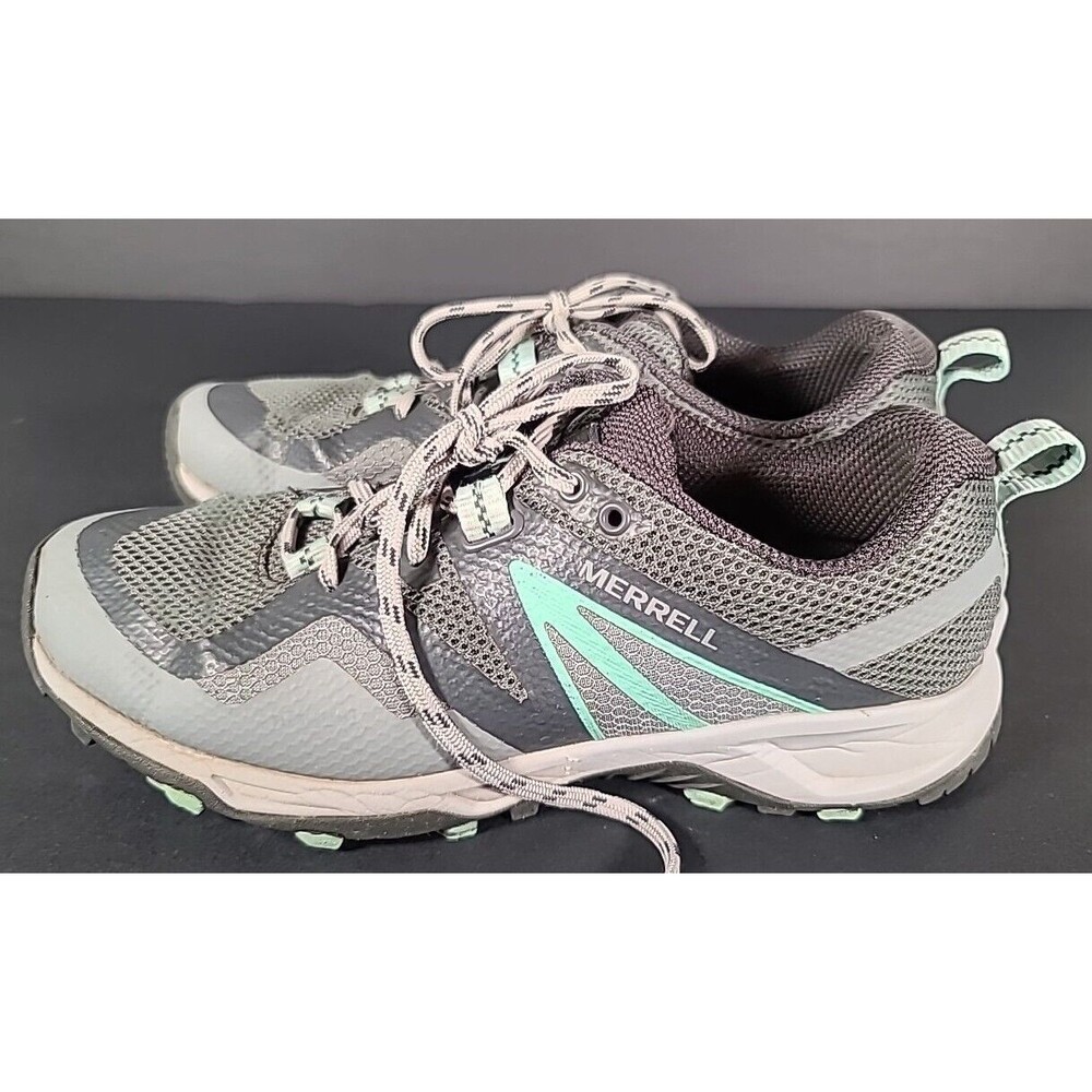 Merrell Women's MQM Flex 2 Hiking Shoes, Rock/Wave, Size 8.5 M Model J035426 - Picture 3 of 16